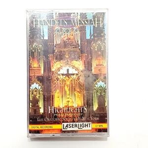 Handel's Messiah Cassette Tape Highlights by Oratorio Society of New York